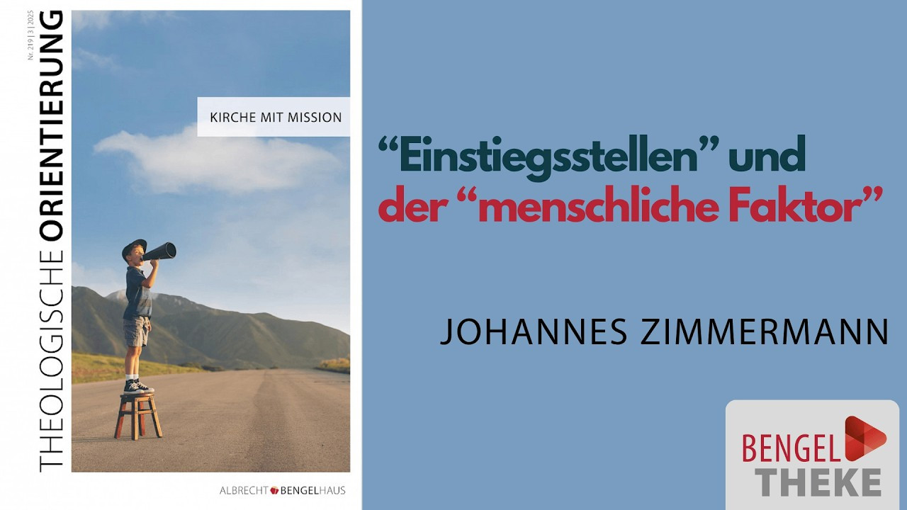 "Einstiegsstellen" und der "menschliche Faktor"- Was ist hilfreich für Glaubenswege von Erwachsenen?